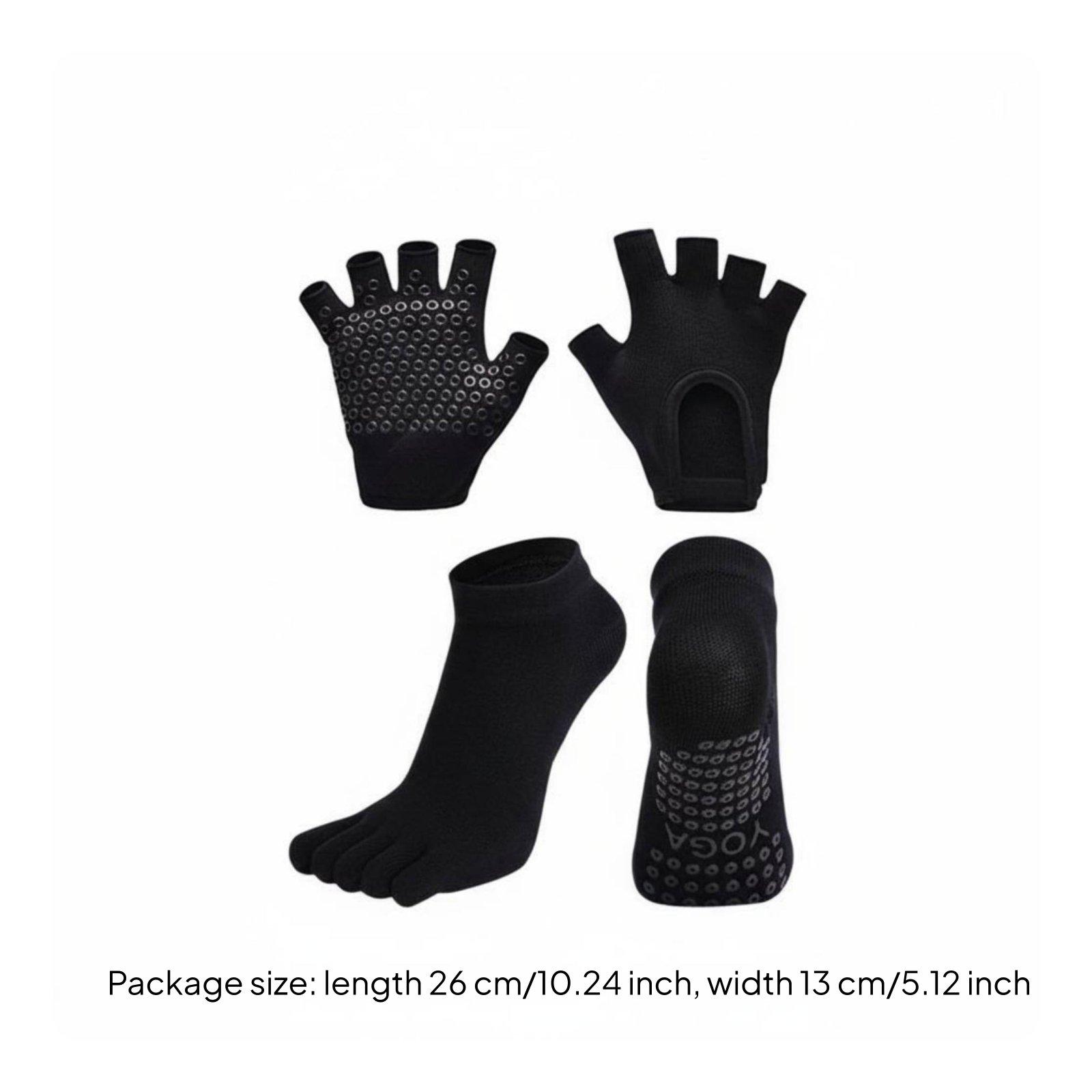 Pilates Yoga Grip Socks - Meias de Pilates Femininas Antiderrapantes, Meias
