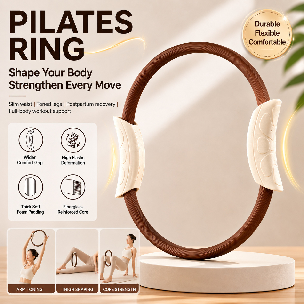 Pilates Yoga Ring - Anel de Pilates, Anel de Yoga,