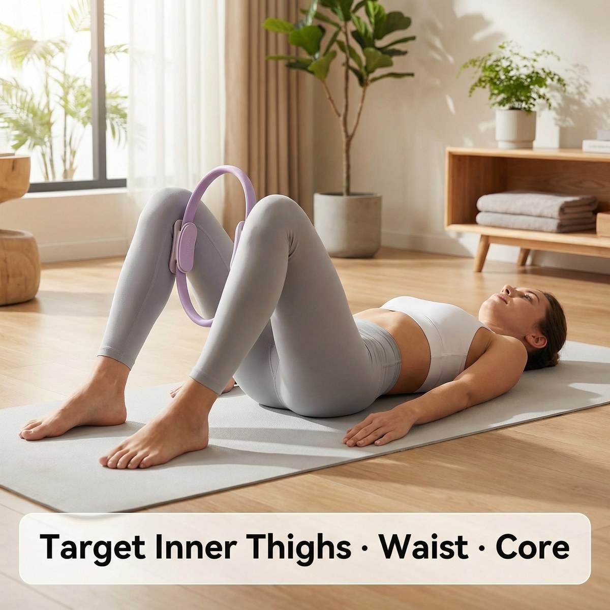 Pilates Ring Magic - Anel de Pilates de 38cm, Círculo