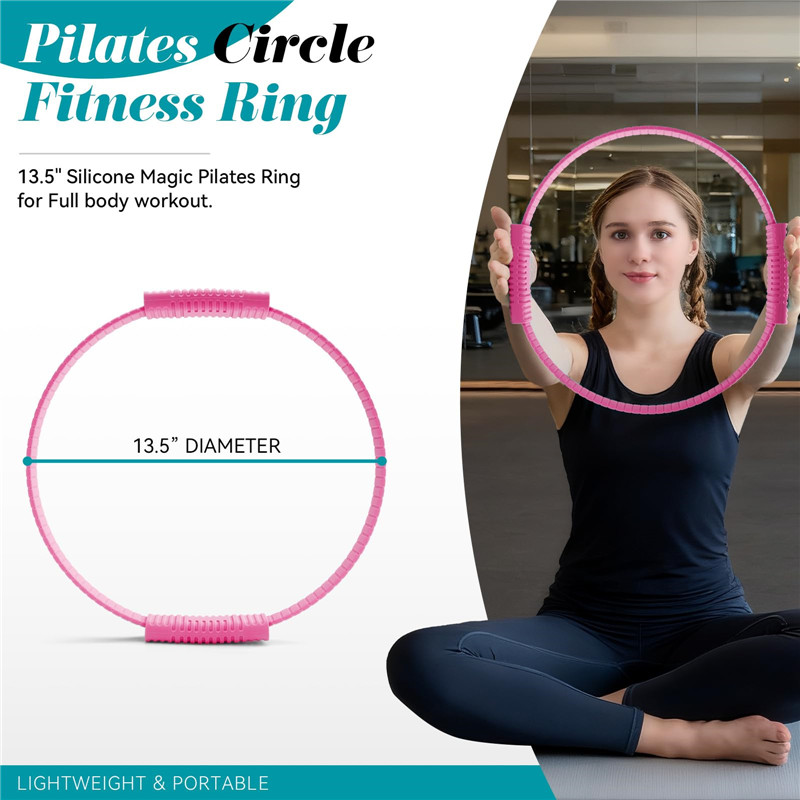 Pilates Ring Magic - Anel de Yoga de Silicone Ecológico