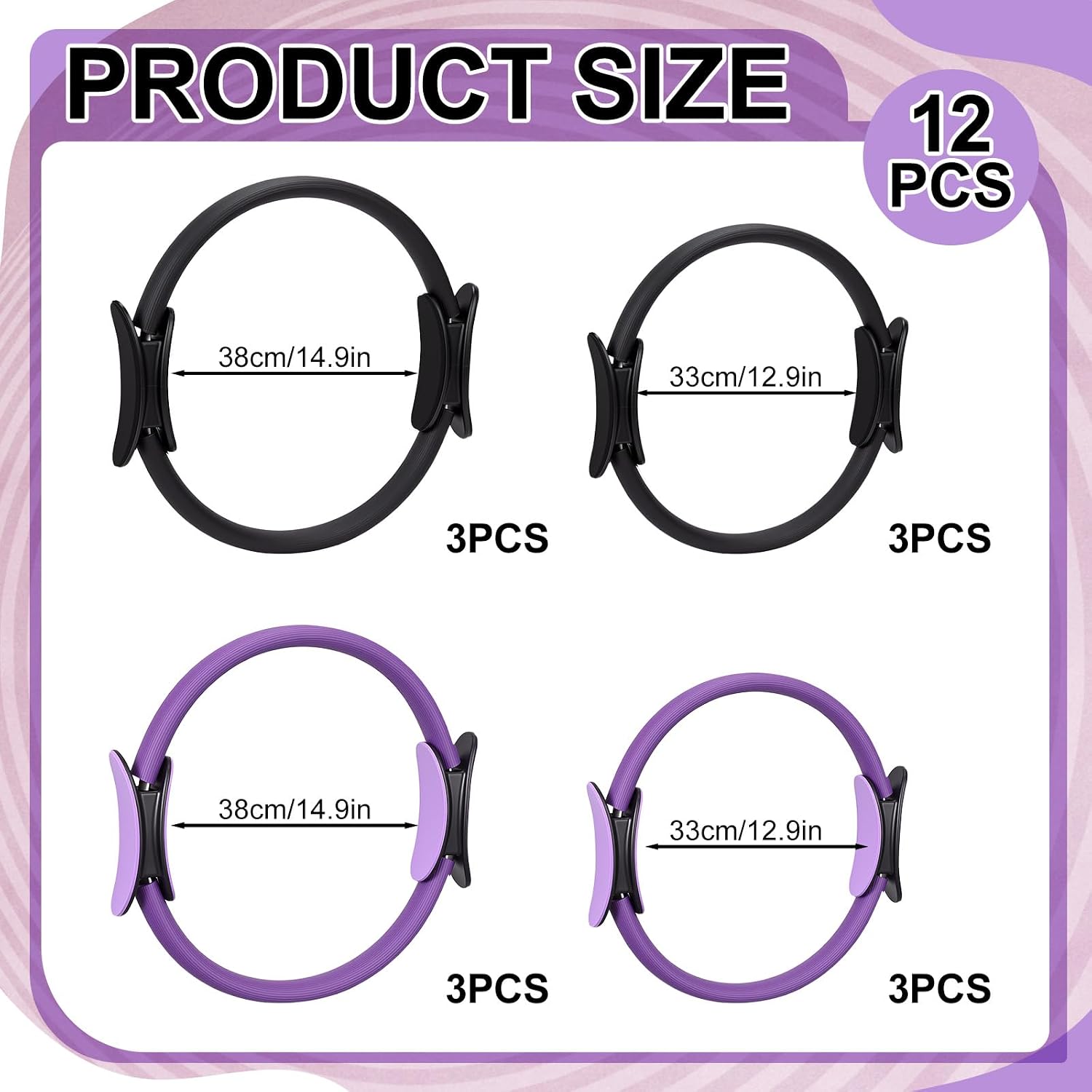 Conjunto de 12 Anéis de Pilate - Pilates Ring Magic avaliação e preço