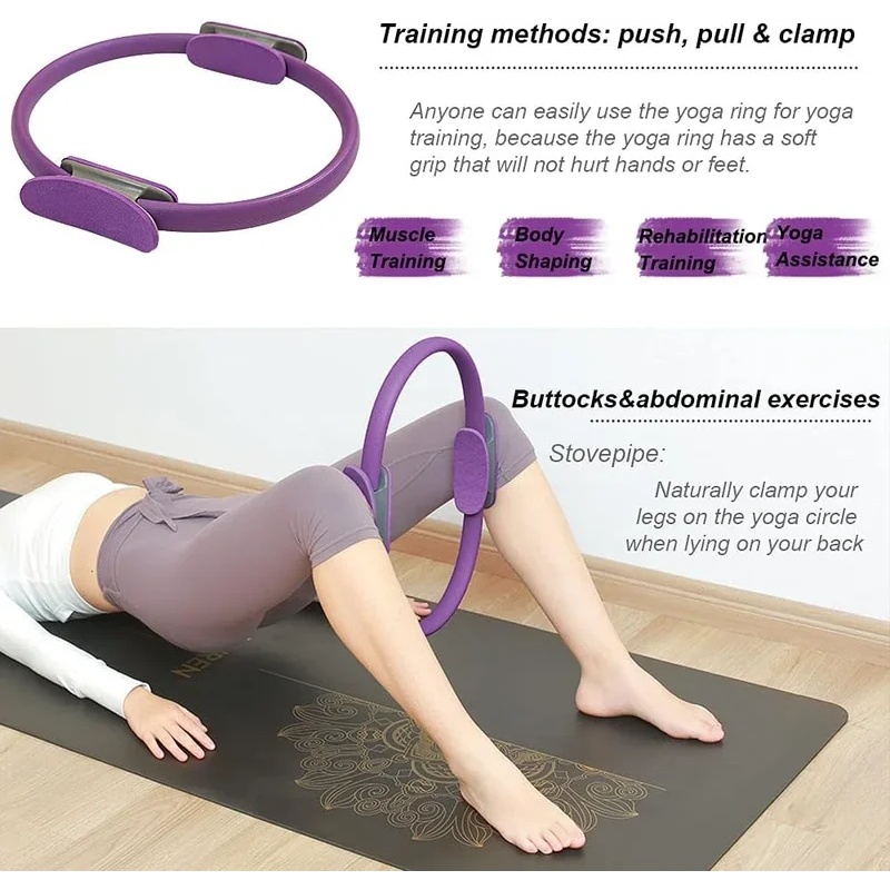 Anel de resistência antiderrap - Pilates Ring Magic avaliação e preço