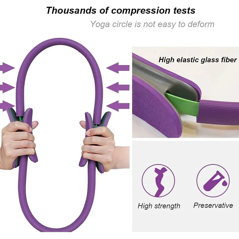 Anel de resistência antiderrap - Pilates Ring Magic avaliação e preço