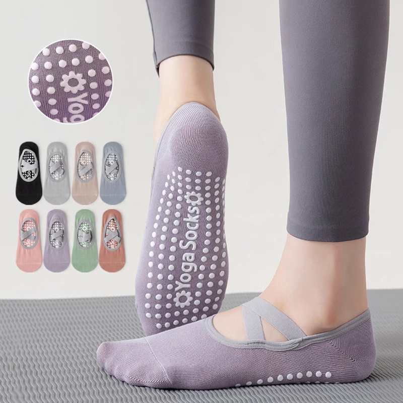 Meias de yoga com fundo de toa - Pilates Yoga Grip Socks avaliação e preço