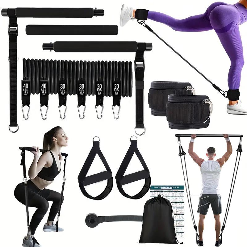 Kit de Barra de Pilates Multif - Pilates Yoga Stretching avaliação e preço