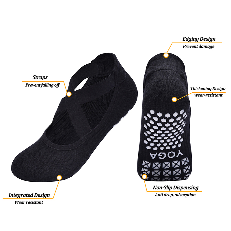 Meias de Yoga Antiderrapantes  - Pilates Yoga Grip Socks avaliação e preço