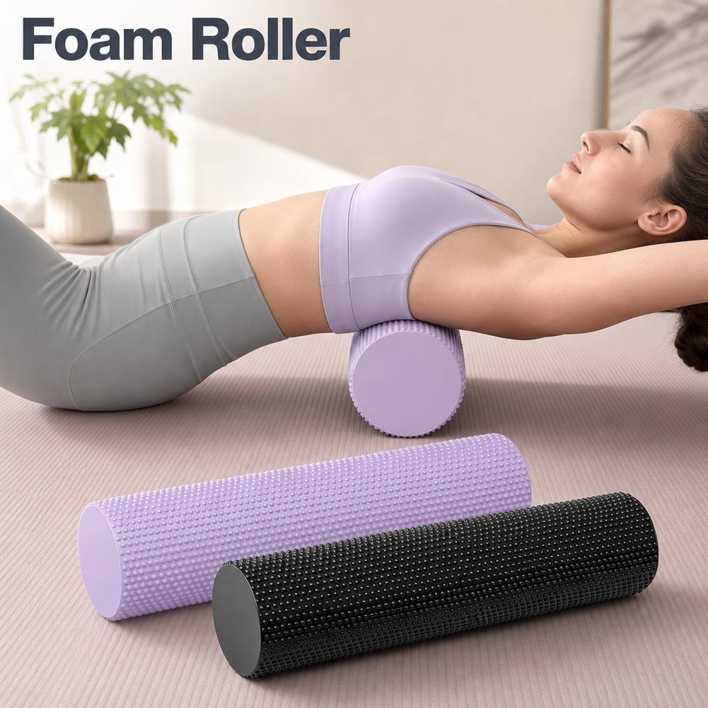 Rolo de Espuma EVA de Alta Den - Pilates Yoga Stretching avaliação e preço