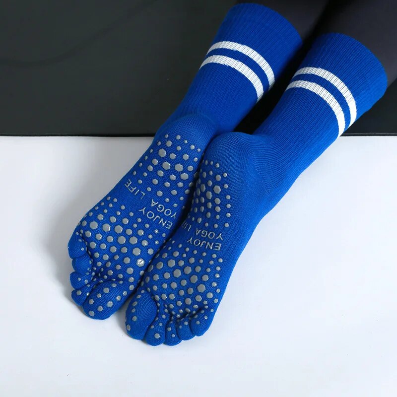 Mulheres respirável meias de y - Pilates Yoga Grip Socks avaliação e preço